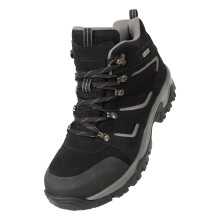 (11 UK, Black) Mountain Warehouse Mens Voyage Suede Waterproof Boots