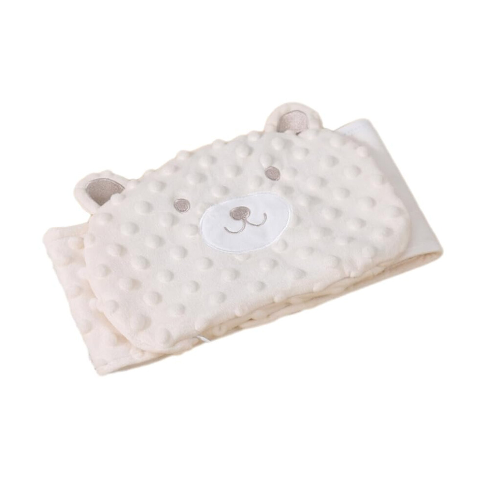 Baby Belly Band for Gas Relief with Soft Cotton Comfort, Infant Tummy Wrap for Colic, Beige