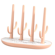 Baby Bottle Drying Rack with MultiLevel Storage for Bottles Pacifiers and Cups Space Saving Design