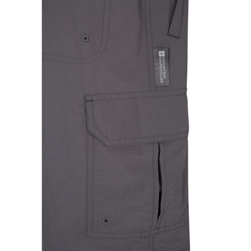 (44R, Grey) Mountain Warehouse Mens Explore Cargo Shorts 2