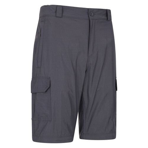 (44R, Grey) Mountain Warehouse Mens Explore Cargo Shorts 1