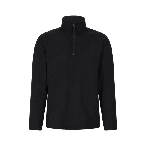 Mountain Warehouse Mens Farland Fleece Lined Half Zip Midlayer