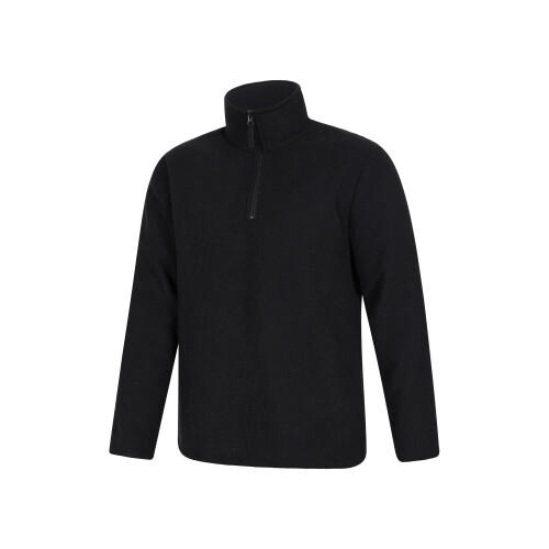 Mountain Warehouse Mens Farland Fleece Lined Half Zip Midlayer 2