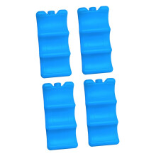 Breast Milk Cooler for Bottles with Reusable Contoured Ice Pack, LongLasting Cooling, 4pcs