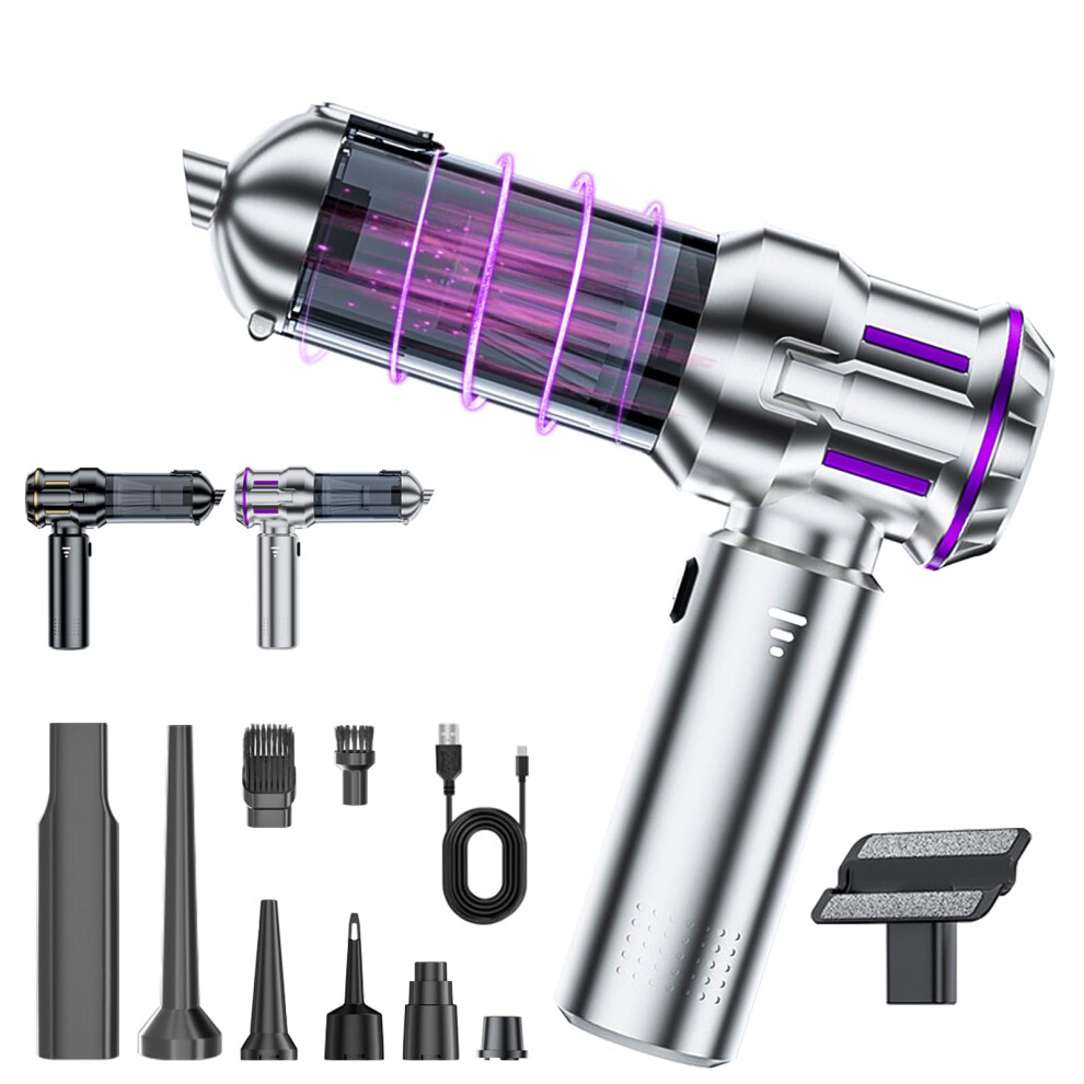Cordless Car Vacuum 16000Pa Powerful Suction Rechargeable Handheld Cleaner For Car And Home 9092120617757