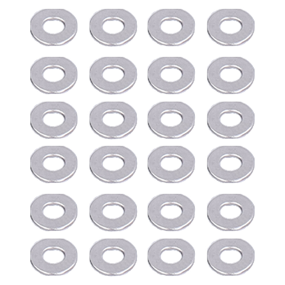 150Pcs A2â70 Stainless Steel Flat Washers Assortment Kit M3 Din125 5031390609721