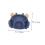 Kids Dinnerware Set with Crab Cup Bowl Divided Plate Fork Spoon Chopsticks, Ergonomic Rounded Edges 2