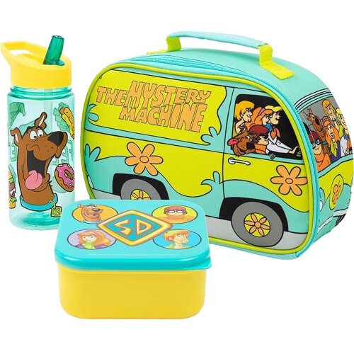 Scooby Doo Scooby Doo The Mystery Machine Lunch Bag Set