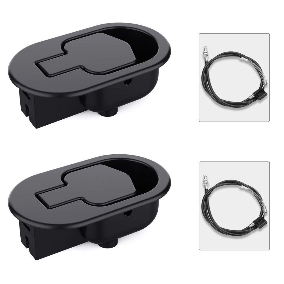 Recliner Replacement Parts 2 Sets, Metal Handle And Pull Cable Kit, Fits Ashley And Most Sofas 9455672139519