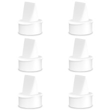 6PC Duckbill Valves Compatible with Lansinoh Pumps Parts and Hand Pump, Replacement for Signature Pro Smartpump Manual Pump, for Lansinoh Breast Pump