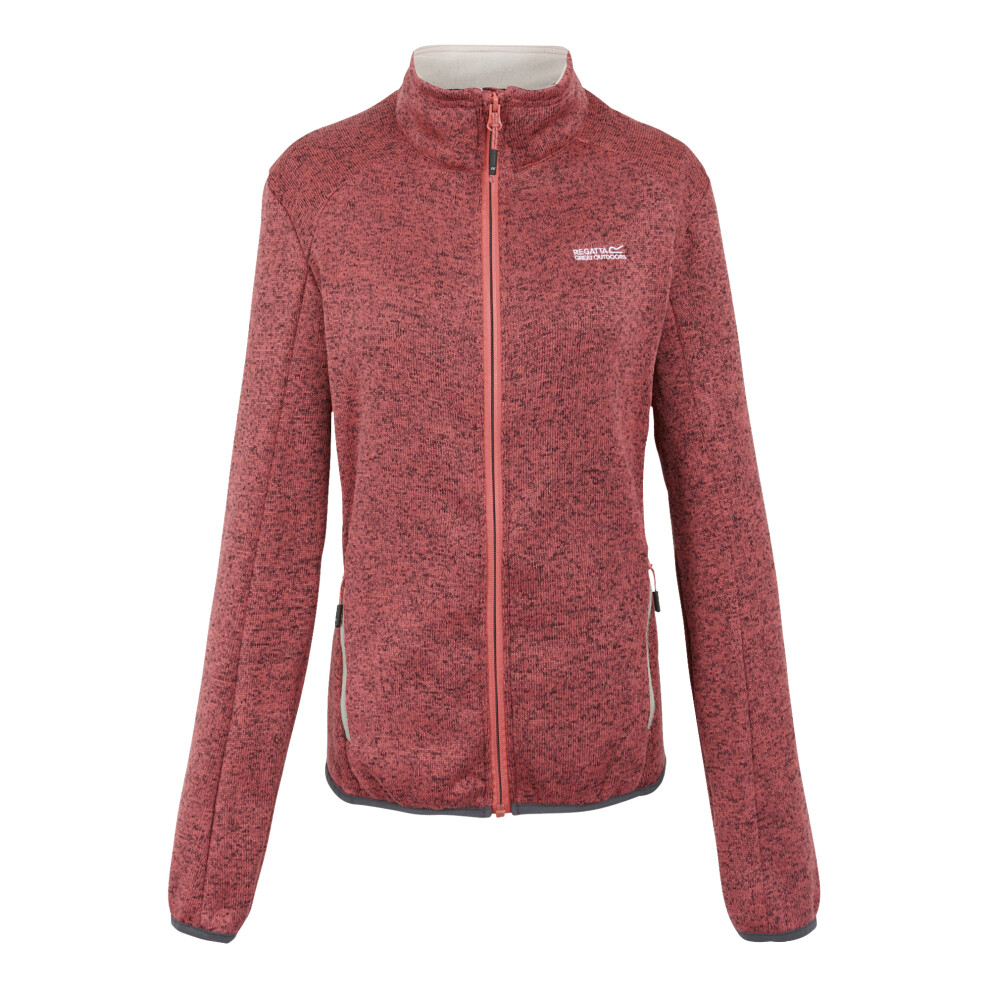 Regatta (8 Uk, Peach Bloom/Light Vanilla) Womens/Ladies Newhill Ii Full Zip Fleece Jacket