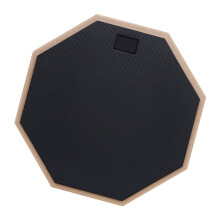 12 Inch Double Sided Drum Practice Pad with Realistic Rebound and Quiet Practice Surface