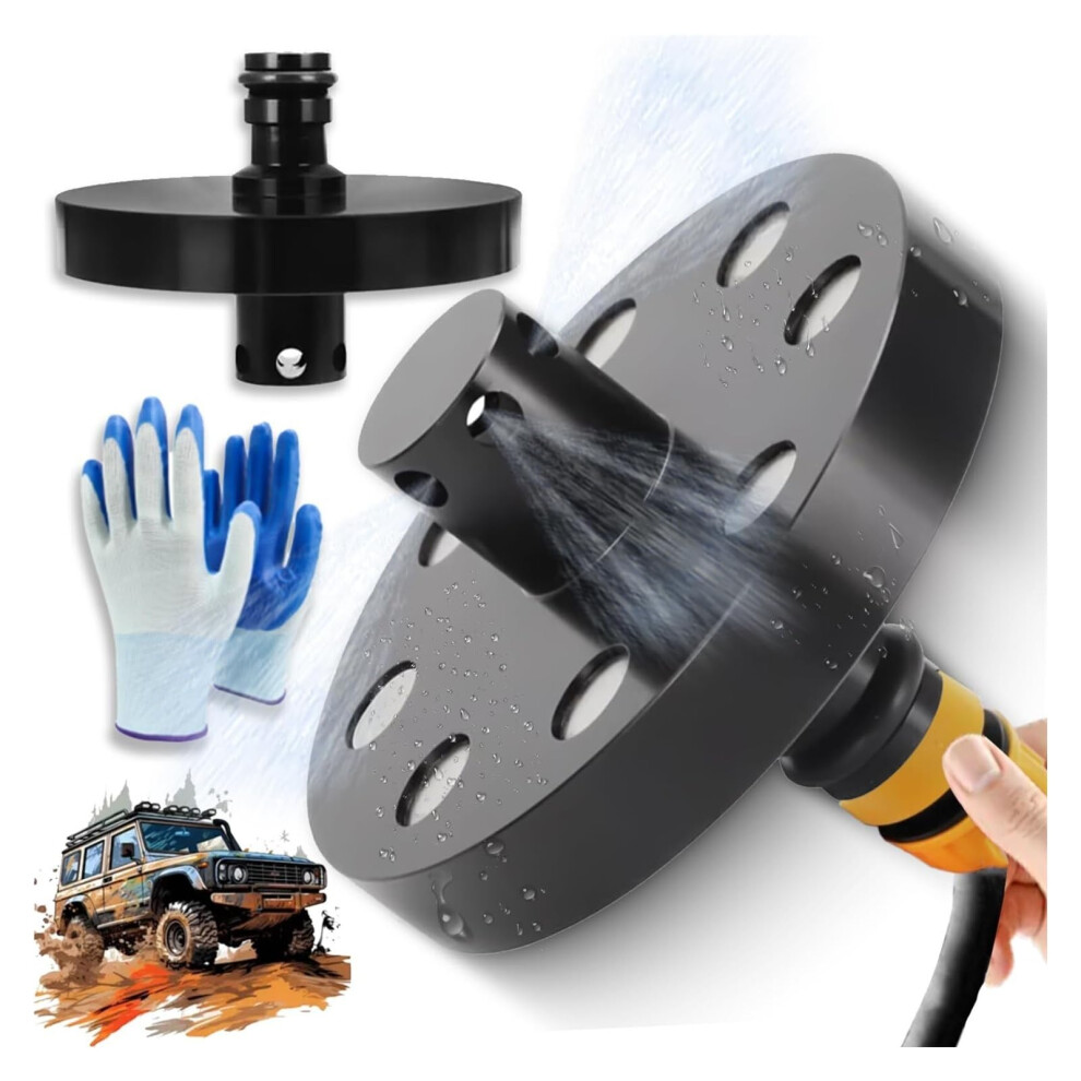 Undercarriage Pressure Washer With Magnetic Base, 360 Rotating Chassis Cleaner For Trucks Rust Prevention 9455672139724