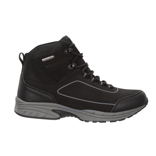 (12 UK, Charcoal/Black) Mountain Warehouse Mens Ramble Softshell Walking Boots 1