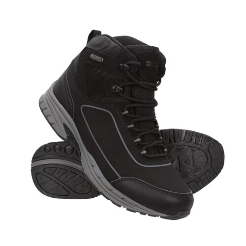 (8 UK, Charcoal/Black) Mountain Warehouse Mens Ramble Softshell Walking Boots 2