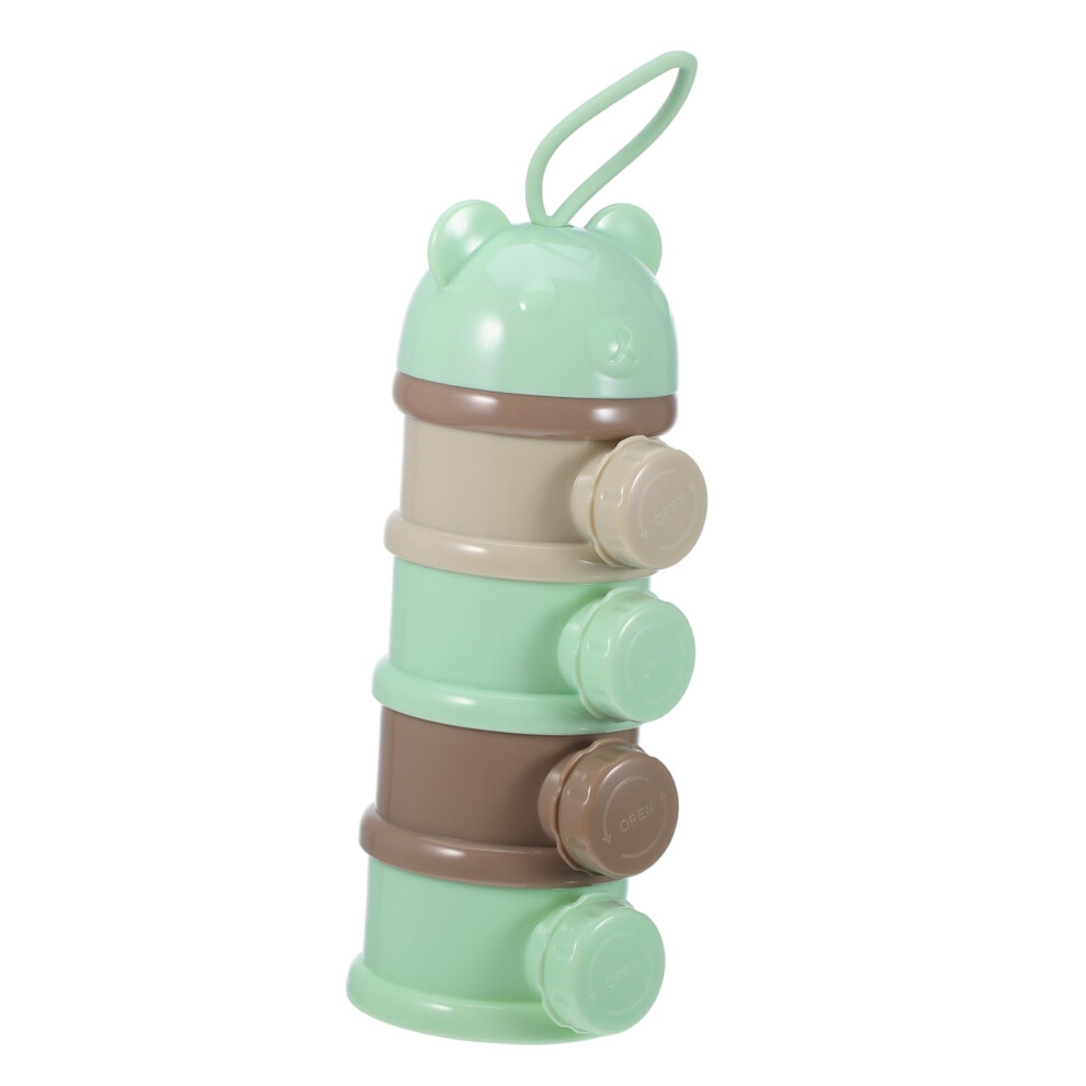 Milk Powder Container 4 Layer Baby Formula Dispenser with LeakResistant Seal for Travel