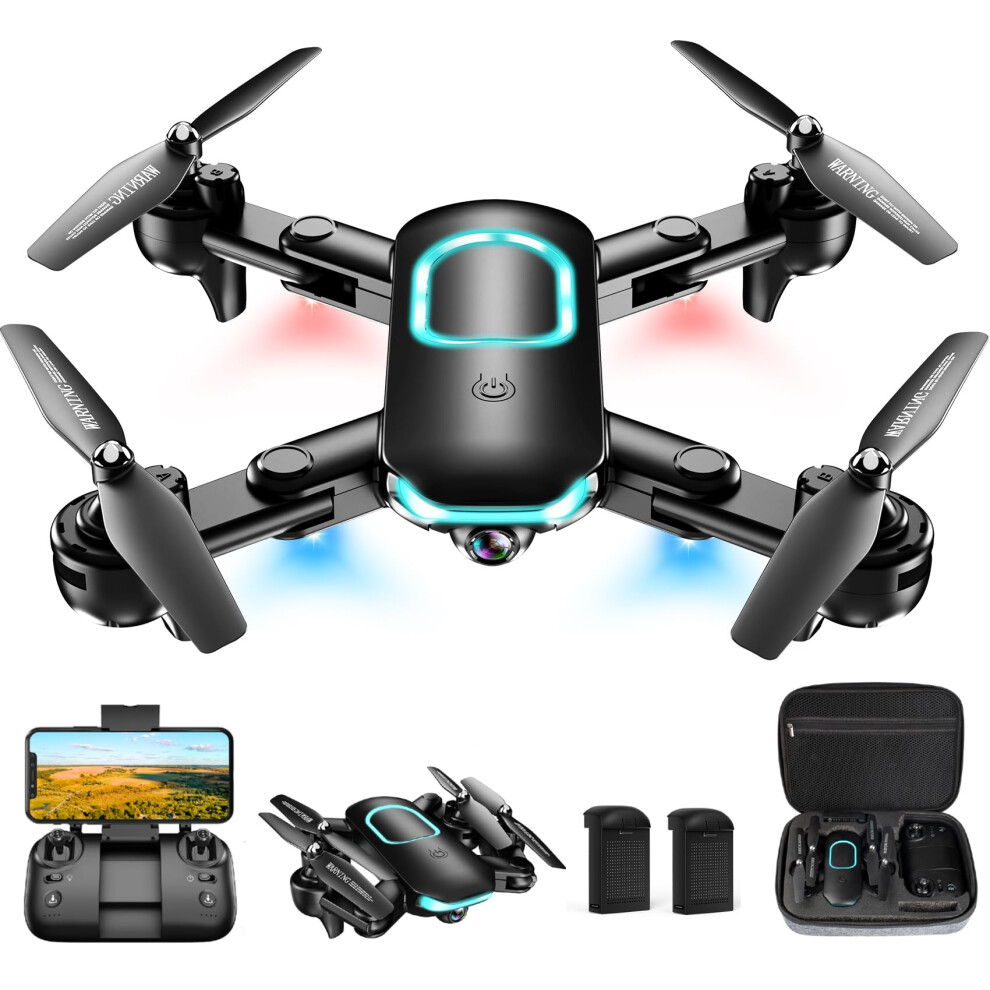 Drone With 1080P Hd Camera, Mini Foldable Fpv Drone For Beginners With Altitude Hold And Long Flight Time 9169991831138