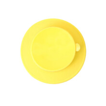 Silicone Suction Bowl Pad Set of 10 AntiSpill Non Slip Mat for Baby and Kids Tableware Random Color