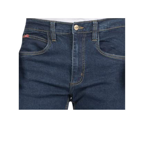 Lee Cooper (30L, Navy Blue) Lee Cooper Mens Stretch Straight Leg Work Jeans 1