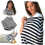 Nursing Cover Breathable Stretch Fabric Breastfeeding Scarf Multiuse Shawl Full Coverage 4