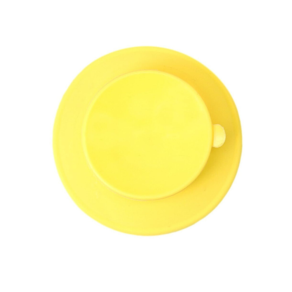 10pcs Silicone Suction Bowl Pads Strong AntiSlip Grip for Baby Feeding Random Color
