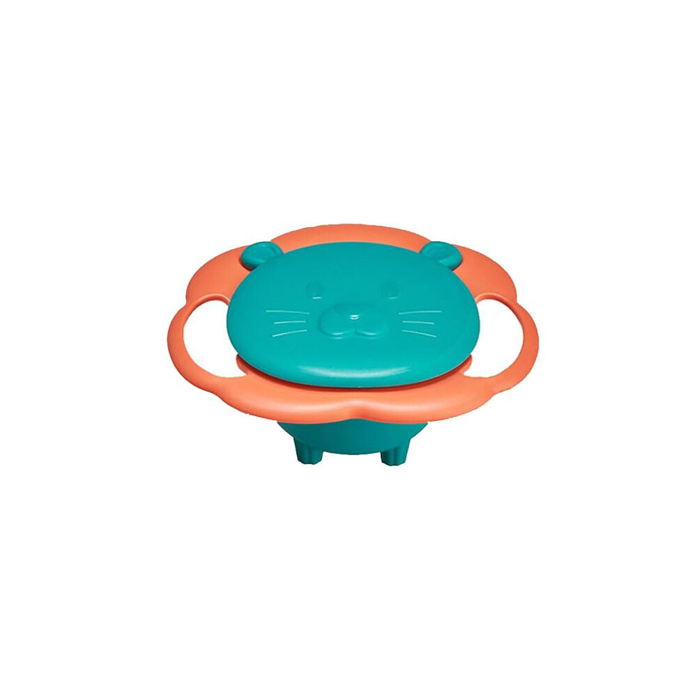 360 Degree Rotating Spill Proof Heat Resistant Feeding Bowl for Kids and Toddlers