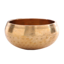 Handmade Tibetan Singing Bowl 10cm Pure Copper with Cushion for Yoga Meditation and Healing
