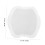 48pcs Disposable Breastfeeding Pads Leakproof  Absorption Soft Contoured Fit 2