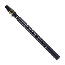 Mini Pocket Bb Saxophone with ABS Body, Alto Mouthpiece and Bag for Travel or Beginner Use