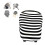 Nursing Cover with Full Privacy Coverage, Stretchable Breastfeeding Shawl for Sun and Wind Protection 3