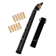 Pocket Saxophone Mini Sax with Carrying Bag for Beginners and Students Woodwind Practice