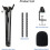 Boom Arm Adjustable Mic Stand with Dual Spring Stability and Desk Clamp for HyperX SoloCast 5