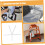 Kids Safety Harness Adjustable Strap for Chair and Stroller with Quick Secure Fastening 3