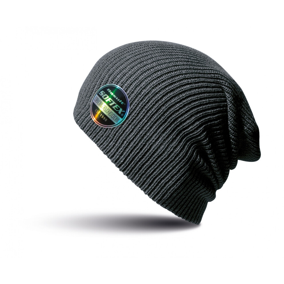 Result (One Size, Charcoal) Winter Essentials Core Softex Beanie Hat