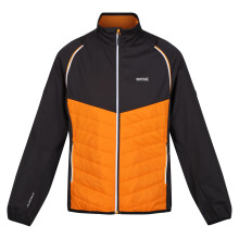 (L, Orange Pepper/Ash) Regatta Mens Steren Hybrid Soft Shell Jacket