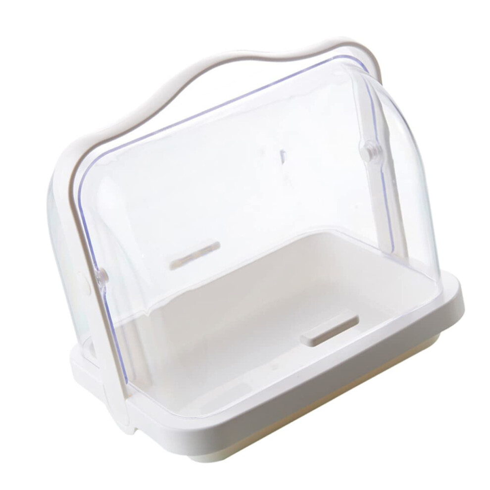 Baby Bottle Drying Rack with Dustproof Cover, MultiCompartment Organizer for Bottles and Utensils