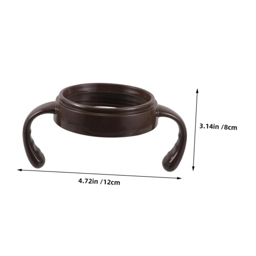 2pcs Wide Neck Baby Bottle Handle Replacement Ergonomic Grip for Easy Feeding 1