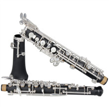 Professional Black Bakelite Oboe Full Size with Leather Case Reed and Accessories for Orchestra