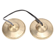 Tibetan Tingsha Cymbals for Meditation and Yoga with Clear Resonant Tone and Durable Metal Build