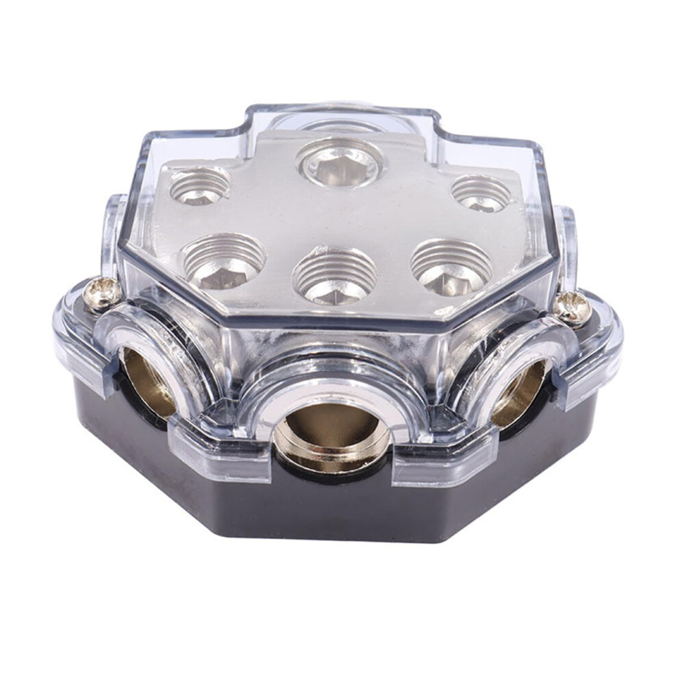 Car Audio Power Distribution Block With Corrosionresistant Plating And Multiple Gauge Outputs 9169991833354