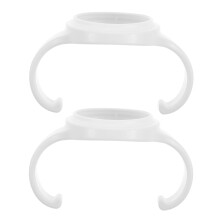 Baby Bottle Handle with Ergonomic Comfort Grip, Universal Fit, Easy Clean, 2pcs for Boys and Girls