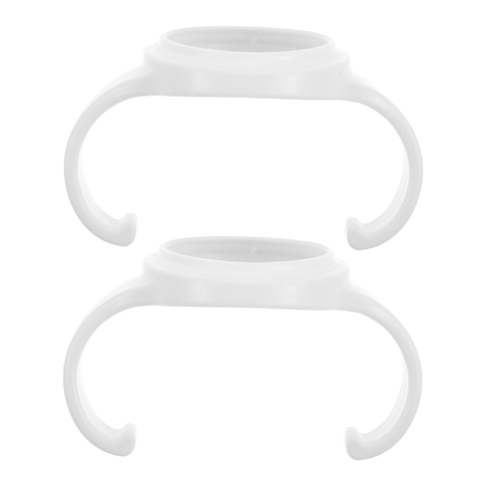 Baby Bottle Handle with Ergonomic Comfort Grip, Universal Fit, Easy Clean, 2pcs for Boys and Girls