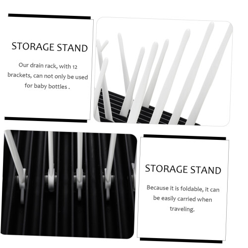 Bottle Drying Rack with Stable NonSlip Base for Fast Air Drying and Organized Bottle Storage 1