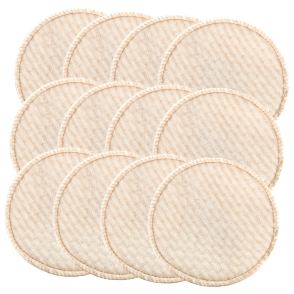 Reusable Nursing Pads for Breastfeeding, Soft Washable Cotton Breast Pads with Reliable Absorption