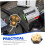 Car Audio Power Distribution Block with CorrosionResistant Cover for MultiAmplifier Support 4