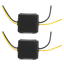 2Pcs 12V Car Audio Noise Filter for Stereo Radio Amplifier, Noise Reduction and Clearer Sound