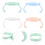 Bottle Handle for Babies and Toddlers, Ergonomic Grip, Easy Install, Universal Bottle Attachment, 4pcs 4