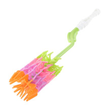 Baby Bottle Cleaning Brush with Long Handle and Gentle Silicone Head for Narrow Feeding Bottles