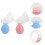 Manual Breast Pump with AntiBackflow Protection, Quiet Hand Operation, Easy Clean, 2 Sets 5