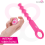 MORESSA Vibratore Anale Rosa 3